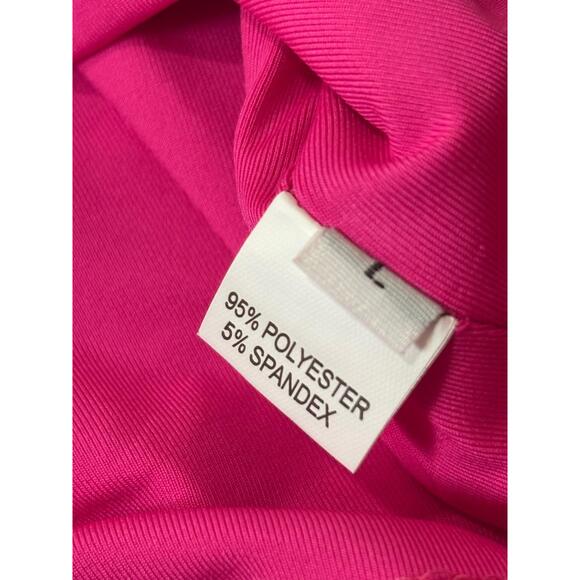 NWT Women’s XL Hot Pink Cropped Top Sleeveless Trendy Y2K Streetwear - Samiamaba - Picture 4 of 9